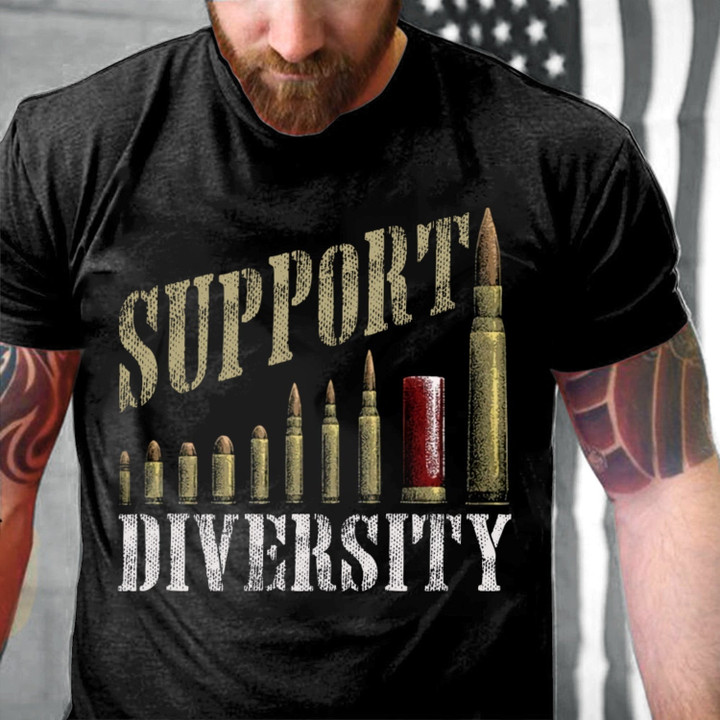 Veteran Shirt, Support Diversity T-Shirt KM1008 - ATMTEE