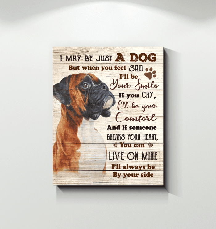 I'll Be Your Side Trending Gift For Boxer Lovers Matte Canvas