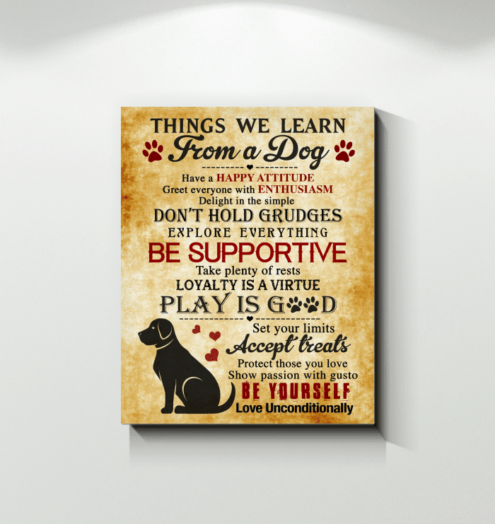 Rescue Dog Matte Canvas Explore Everything Be Supportive Gift For Rescue Dog Lovers