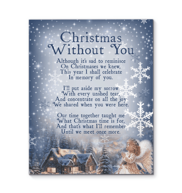 Christmas With You Matte Canvas Home Decor