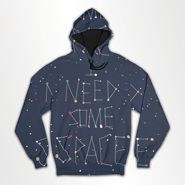 I Need Some Space 3d Printed Unisex Bomber Jacket - ATMTEE