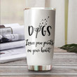 Havanese Dogs Leave Paw Prints On Your Heart Tumbler Stainless Steel