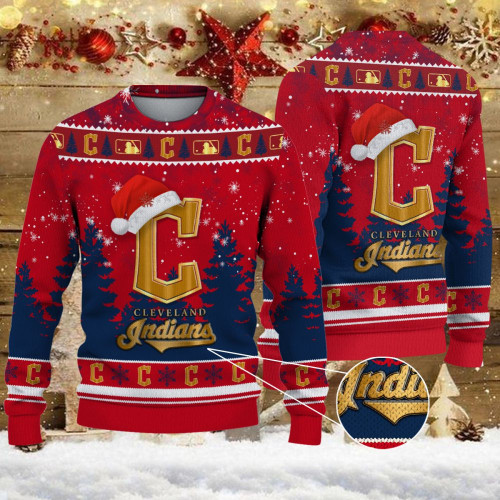 Cleveland Indians Ugly Christmas Sweater WINUS11011