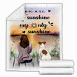 Jack Russell Terrier Dog You Are My Sunshine My Only Sunshine Blanket