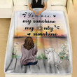 Havanese Dog You Are My Sunshine My Only Sunshine Blanket