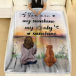 Morkie Dog You Are My Sunshine My Only Sunshine Blanket