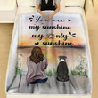 Boxer Dog You Are My Sunshine My Only Sunshine Blanket