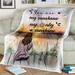 Yorkshire Terrier Dog You Are My Sunshine My Only Sunshine Blanket
