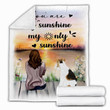 Fox Terrier Dog You Are My Sunshine My Only Sunshine Blanket