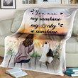 Fox Terrier Dog You Are My Sunshine My Only Sunshine Blanket