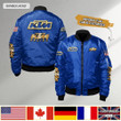 KTM Racing Blue Bomber Jacket WINA122071