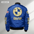 BMW Car Blue Bomber Jacket WINA121761