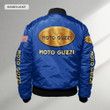 Moto Guzzi Blue Bomber Jacket WINA122081