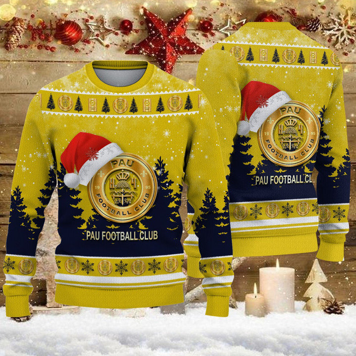 Pau Football Club Ugly Christmas Sweater WINUS11187
