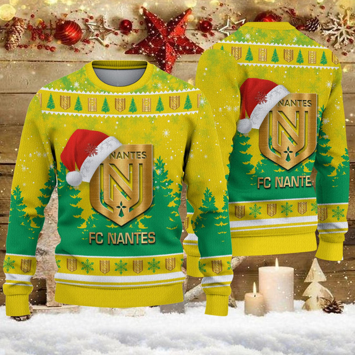 FC Nantes Ugly Christmas Sweater WINUS11161