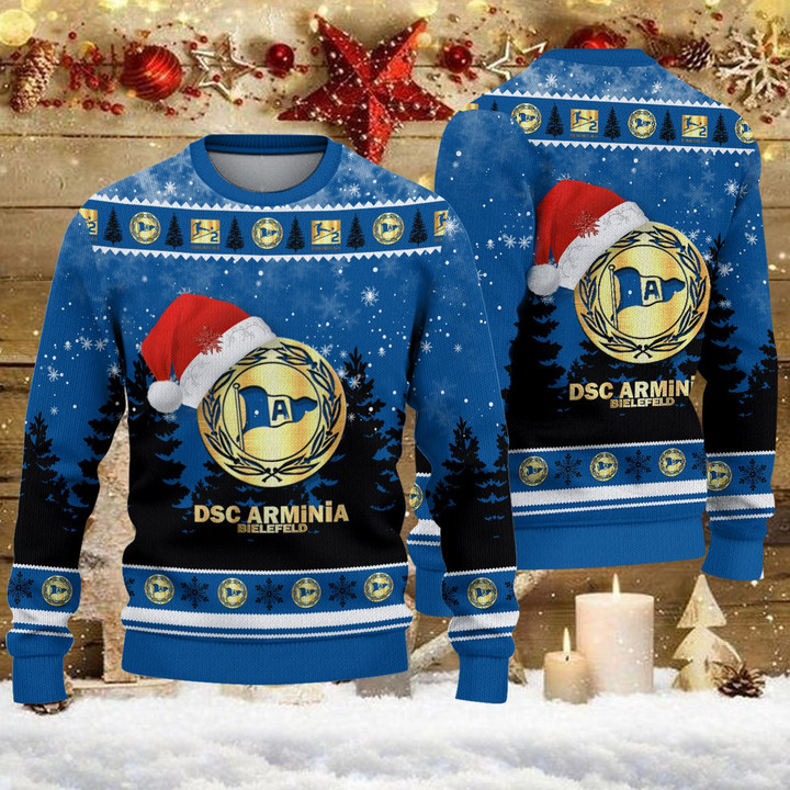 DSC Arminia Bielefeld Ugly Christmas Sweater WINUS11121