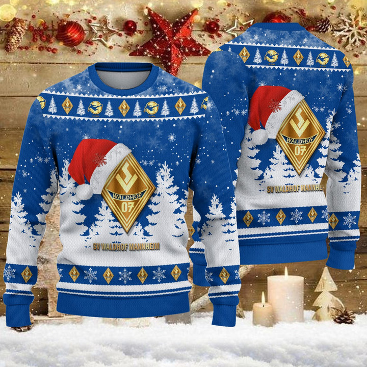 Waldhof Mannheim Ugly Christmas Sweater WINUS11152