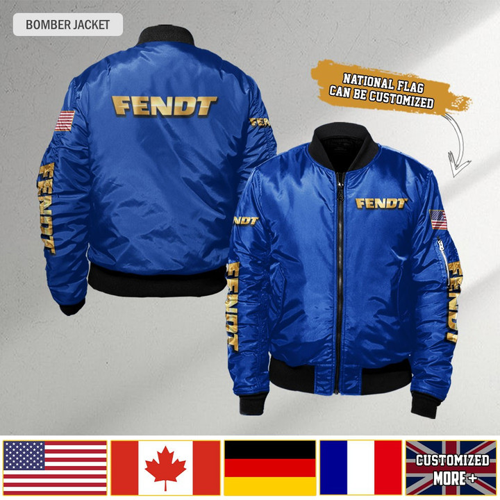 Fendt Blue Bomber Jacket WINA122551