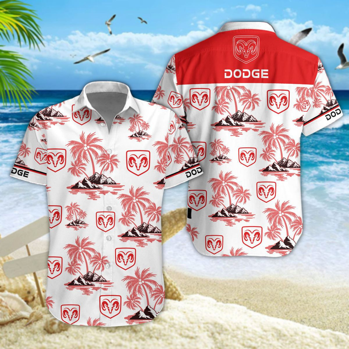 Mens Car hawaiian shirts cotton for sale 3