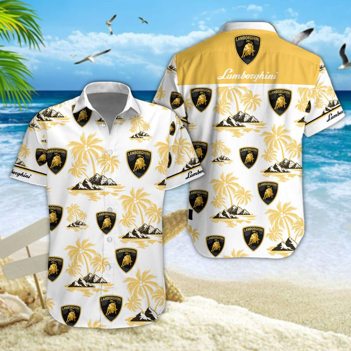 Mens Car hawaiian shirts cotton for sale 36