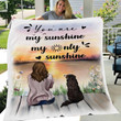 Bernese Mountain Dog You Are My Sunshine My Only Sunshine Blanket