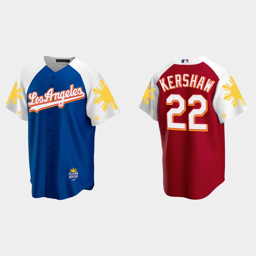red dodgers jersey