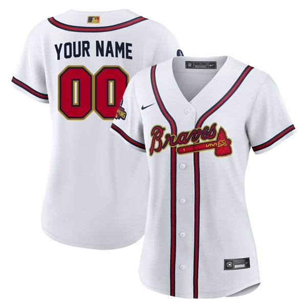 mens red braves jersey