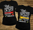 Couple Shirts Best Awesome Camping Friend I'm Wild Matching Couple, Valentine Gifts Graphic Unisex T Shirt, Sweatshirt, Hoodie Size S - 5XL