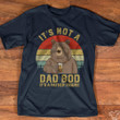 It's Not A Dad Bod It's A Father Figure Bear Drink Beer Retro Vintage Graphic Unisex T Shirt, Sweatshirt, Hoodie Size S - 5XL