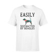 Beagle Easily Distracted By Graphic Unisex T Shirt, Sweatshirt, Hoodie Size S - 5XL