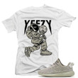 Match Yeezy 350 Boost Moonrock | Yeezy Moon Man| White T shirt