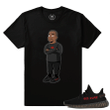 Match Yeezy Boost 350 Black Red | Mad Kanye | Black T shirt