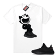 Yeezy Boost 350 V2 Black | Sneakerhead Felix | White Shirt
