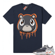Magnet Yeezy 700 | Bear Drip | Navy Shirt