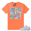Inertia Yeezy 700 | NuWave Flamingos | Hyper Orange Shirt