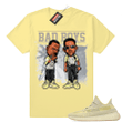 Yeezy Antlia 350 | Bad Boys | Light Yellow Shirt