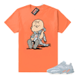 Inertia Yeezy 700 | Designer Charlie Brown | Hyper Orange Shirt