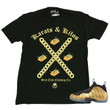 Gold Foamposite shirt