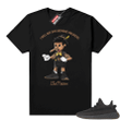 Cinder shirt Yeezy 350 V2 match " Black " Sneakerhead Pinocchio