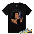 Sneakerhead " Nike Foamposites Eggplant T shirt " Black