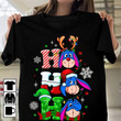 Ho ho ho Christmas Eeyore T Shirt Hoodie Sweater