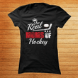 The real moms of hockey  T shirt hoodie sweater