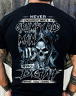 Skeleton never underestimate a grumpy old man who dgaf what you think T Shirt Hoodie Sweater