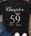 Happy Birthday chapter 59 est 1962 queen woman T Shirt Hoodie Sweater