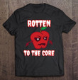 Apple Halloween Rotten To The Core T shirt hoodie sweater