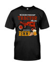 Weekend Forecast Tractor And Beer Unisex T-Shirt Unisex T-shirt