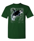 The goozler killer whale wilderness – orca ocean – mens cotton t-shirt