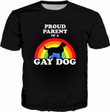RageOn Proud Parent Of A Gay Dog T-Shirt – LGBT Dogs Pride