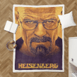 Heisenberg - Retro Portraits Sherpa Fleece Blanket