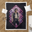 Han Solo - Retro Wars Sherpa Fleece Blanket